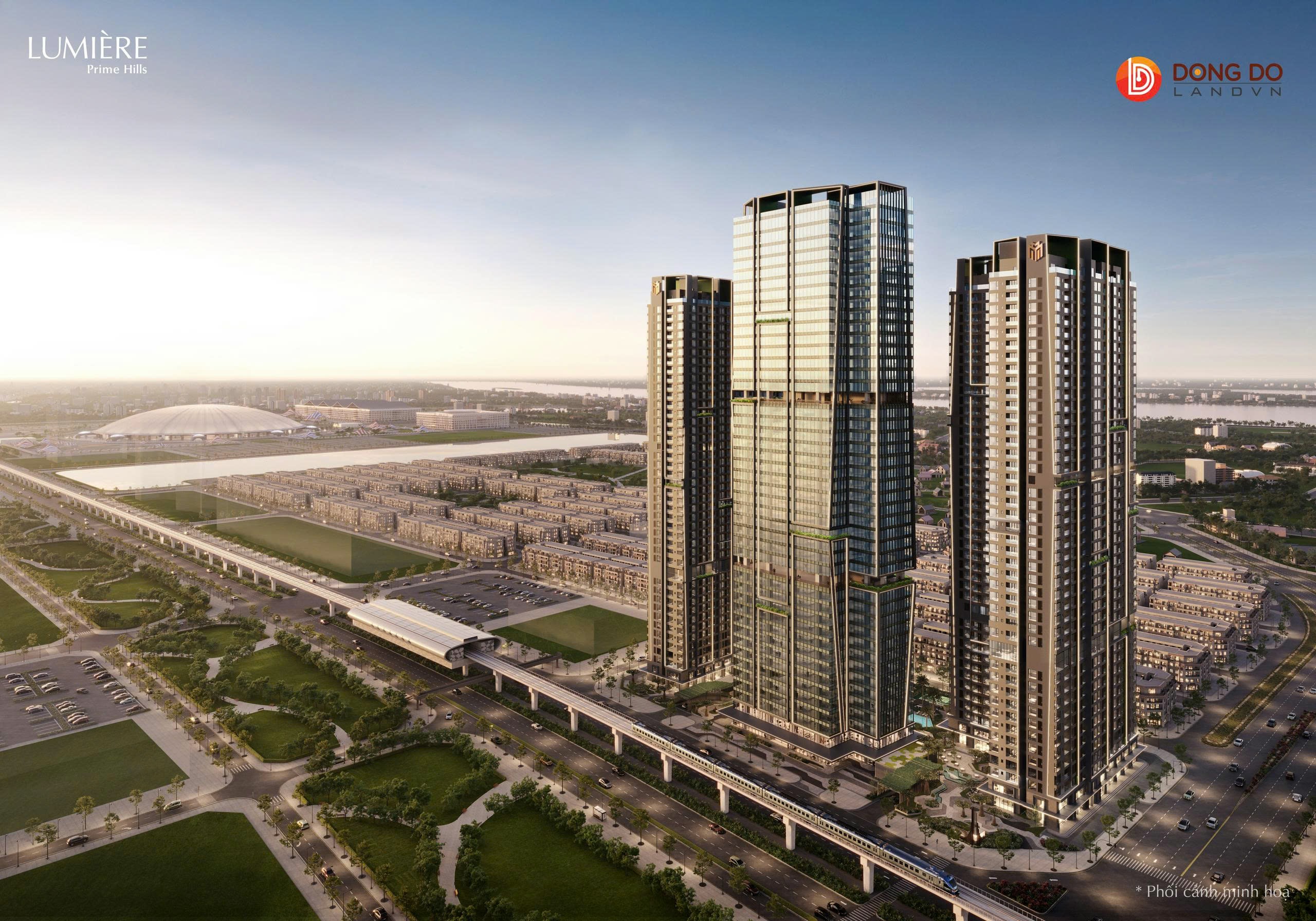 mặt bằng dự án Lumiere prime hills